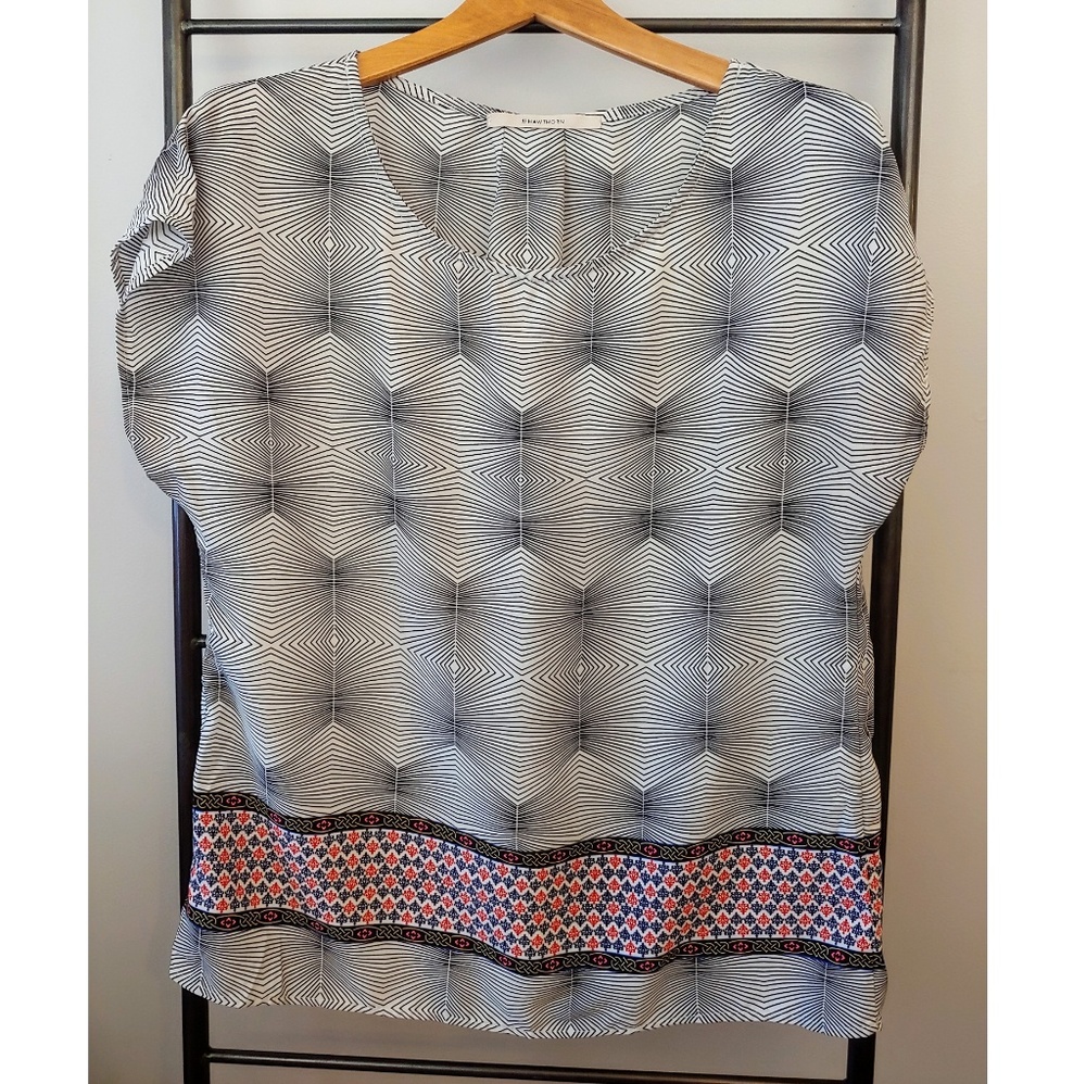 41 Hawthorn cap sleeve blouse